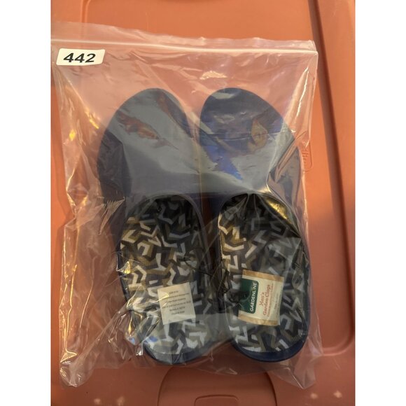 Gardenline mens Garden Clogs Size 9-10 Easy-Clean Blue Removable Patterned Inso - Picture 12 of 12